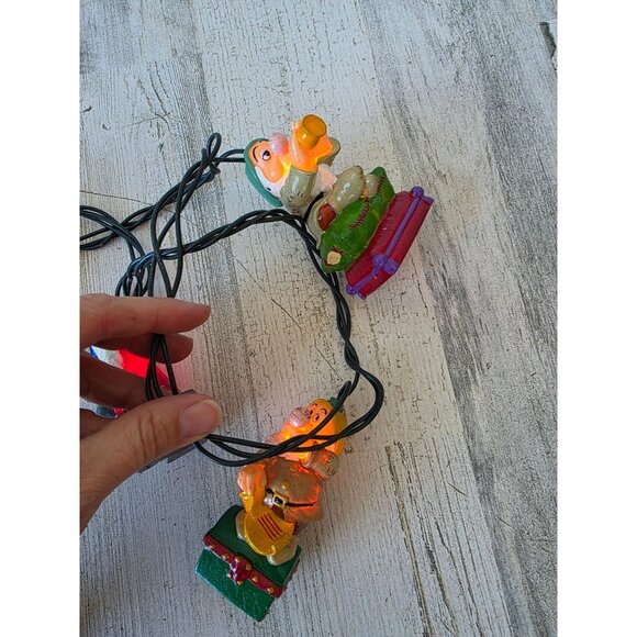 Vintage AS IS Disney Snow White seven dwarfs string light - Picture 8 of 8